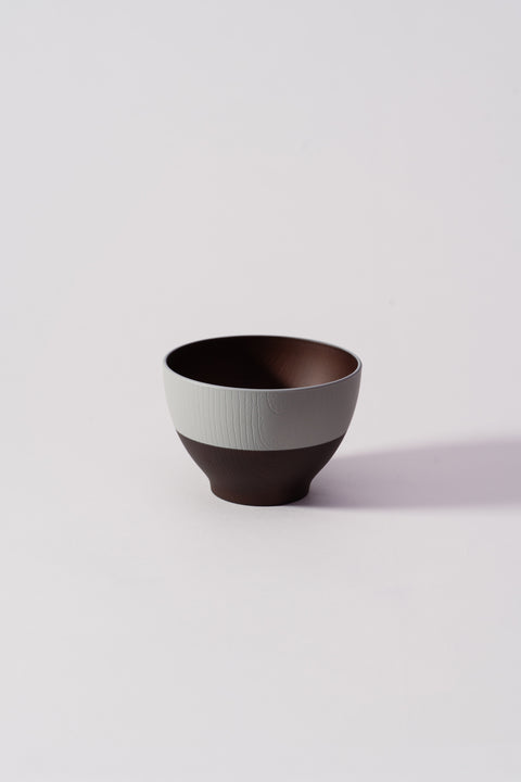 Smoky-Resin Soup Bowls Smoky Gray
