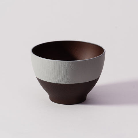 Smoky-Resin Soup Bowls Smoky Gray