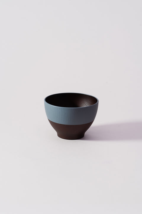 Smoky-Resin Soup Bowls Smoky Blue