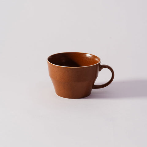 Mino Ware Colored Rim Wide Mug