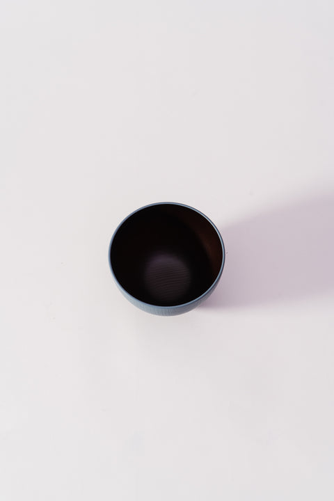 Smoky-Resin Soup Bowls Smoky Blue