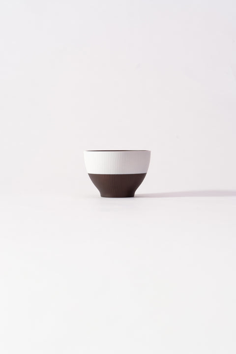 Smoky-Resin Soup Bowls Smoky White