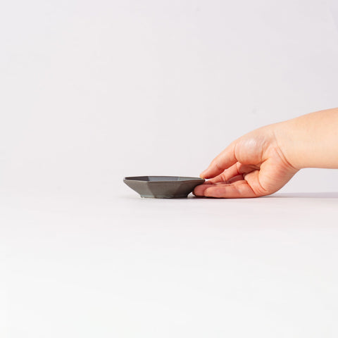 Mino Ware Octagon Plate Extra Small