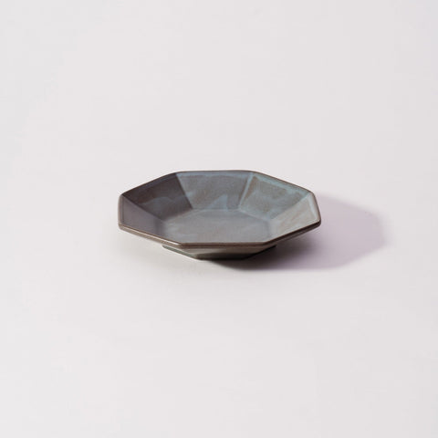 Mino Ware Octagon Plate Small