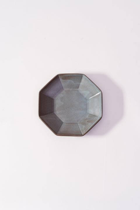 Mino Ware Octagon Plate Small