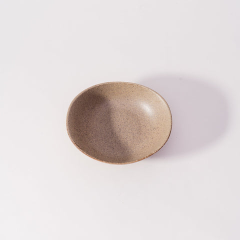 Organic Bowl Medium in Beige, top view