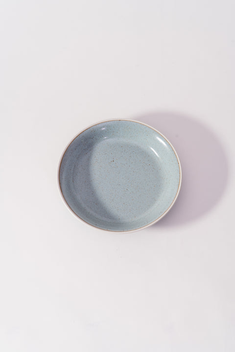 Rim White Line Curry & Pasta Plate