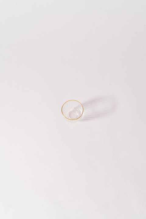 Gold Line Glass Bowl Small C