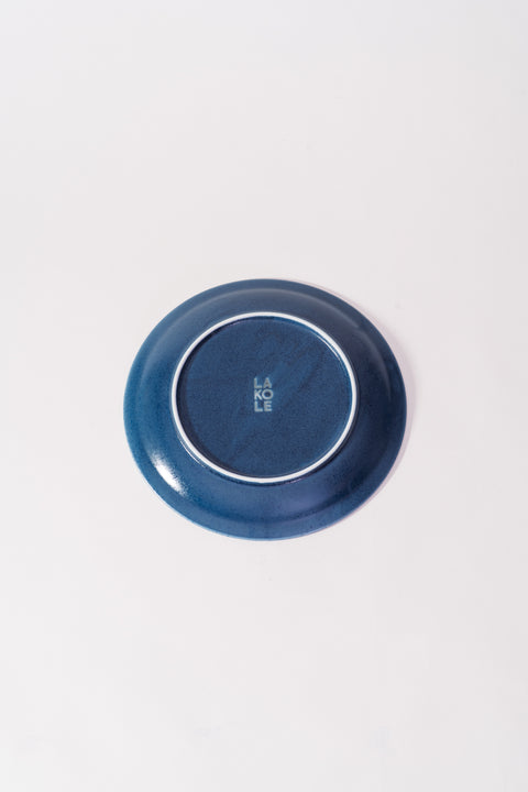 Mino Ware Colored Rim Plate Medium