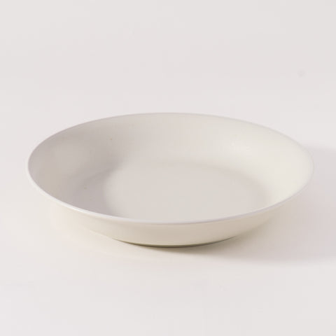 Rim White Line Curry & Pasta Plate