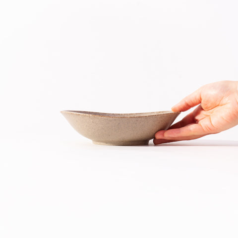 Organic Bowl Medium in Beige