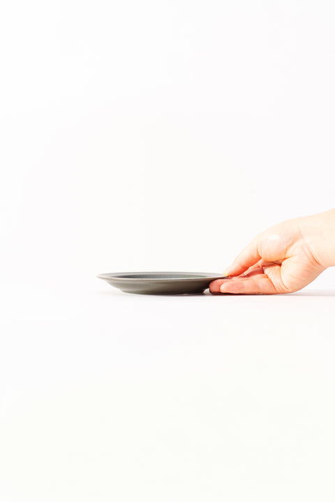 Mino Ware Colored Rim Plate Small