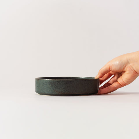 Mino Ware Stackable Distorted Deep Plate Small
