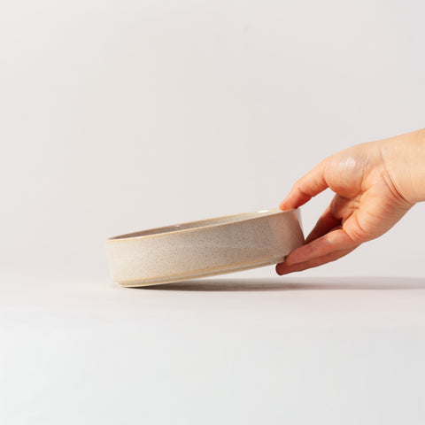 Mino Ware Stackable Organic Deep Plate Small