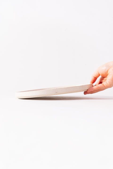 Mino Ware Stackable Distorted Plate Medium