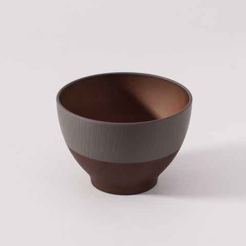 Smoky-Resin Soup Bowls Smoky Black