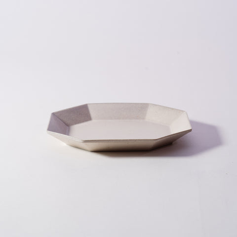 Mino Ware Octagon Oval Plate Small