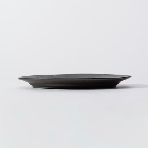Deluxe Black Soil Oval Plate Medium