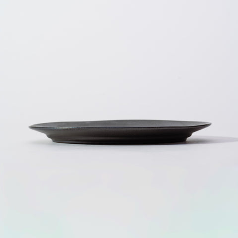 Deluxe Black Soil Oval Plate Medium