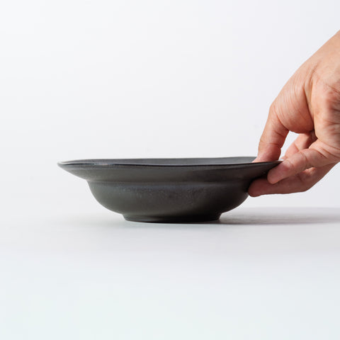 Deluxe Black Soil Bisque Bowl