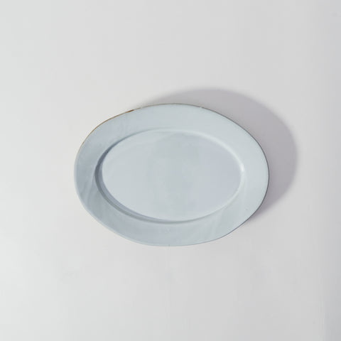 Deluxe Black Soil Oval Plate Medium
